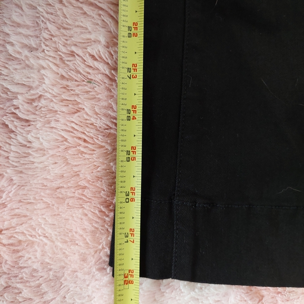 NYDJ Teresa Trouser Lift Tuck Wide Leg Jeans Pants Size 2 NWT Black - Picture 10 of 10